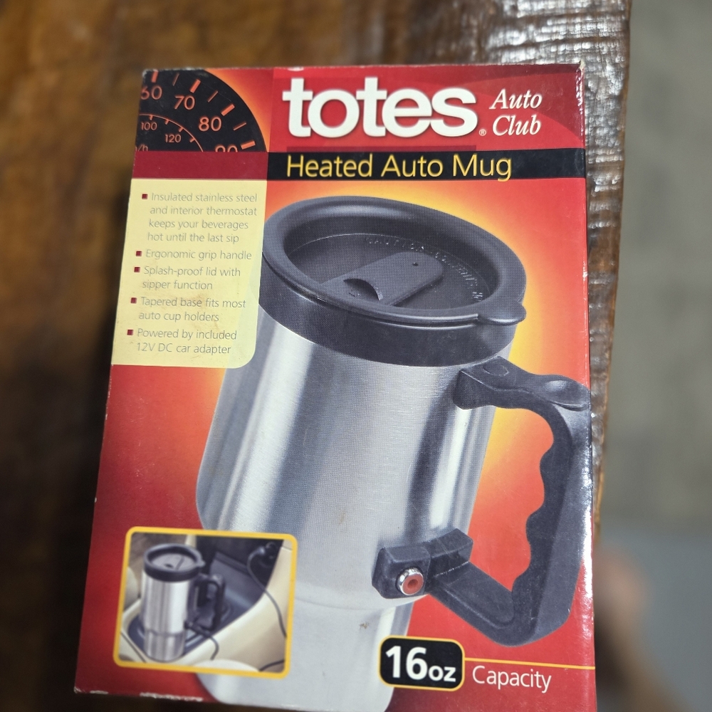 Totes Heated Auto Mug 16oz